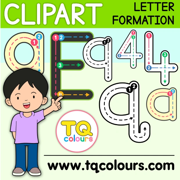 CLIPART LETTER FORMATION